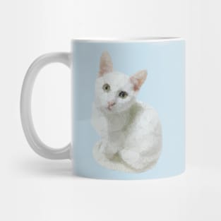 Low Poly Cat Mug